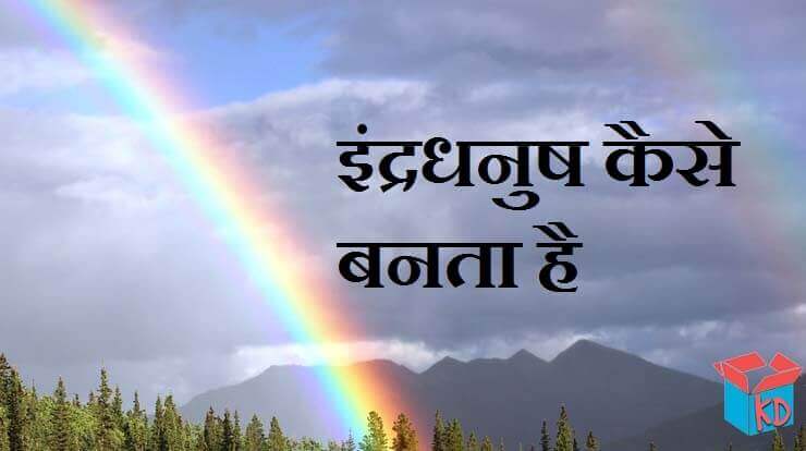 Information About Rainbow In Hindi 